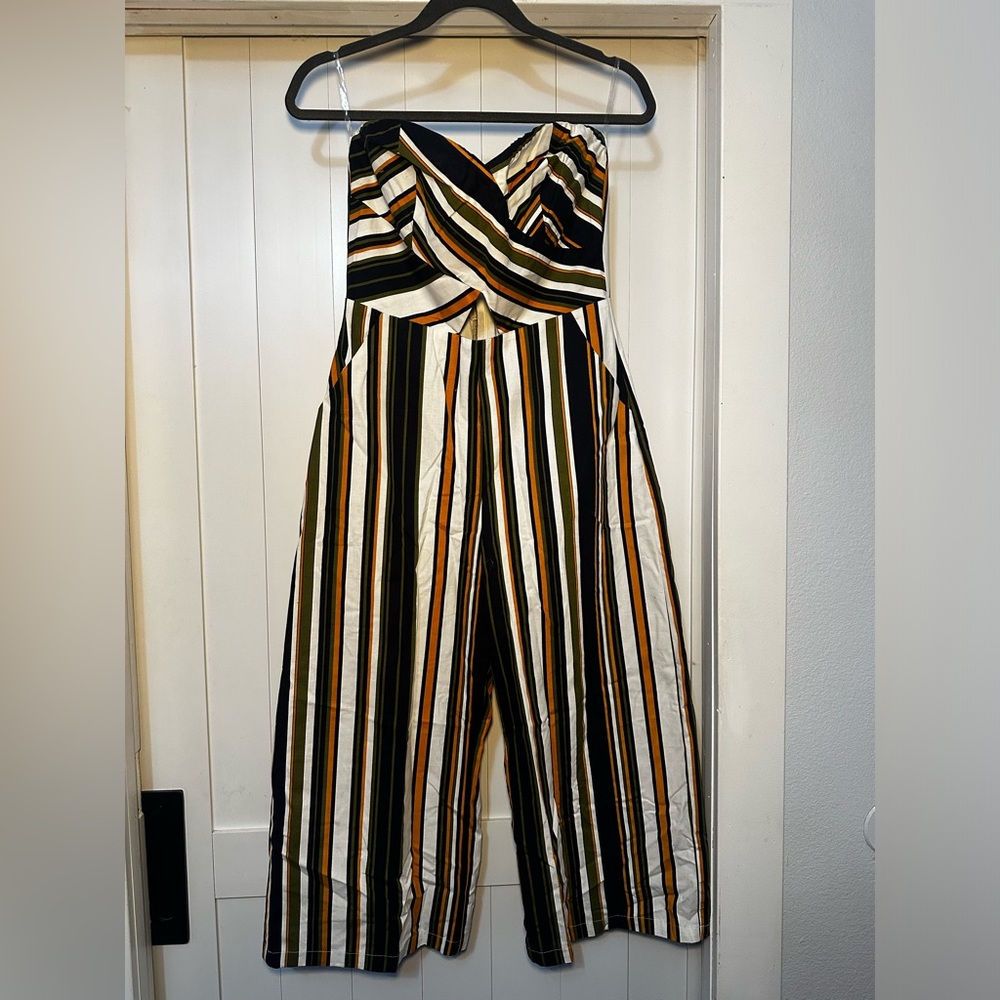 Striped Jumpsuit